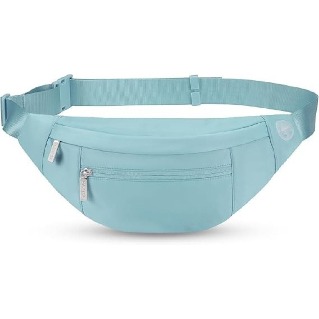 Premium Crossbody Fanny Pack With 4-Zipper