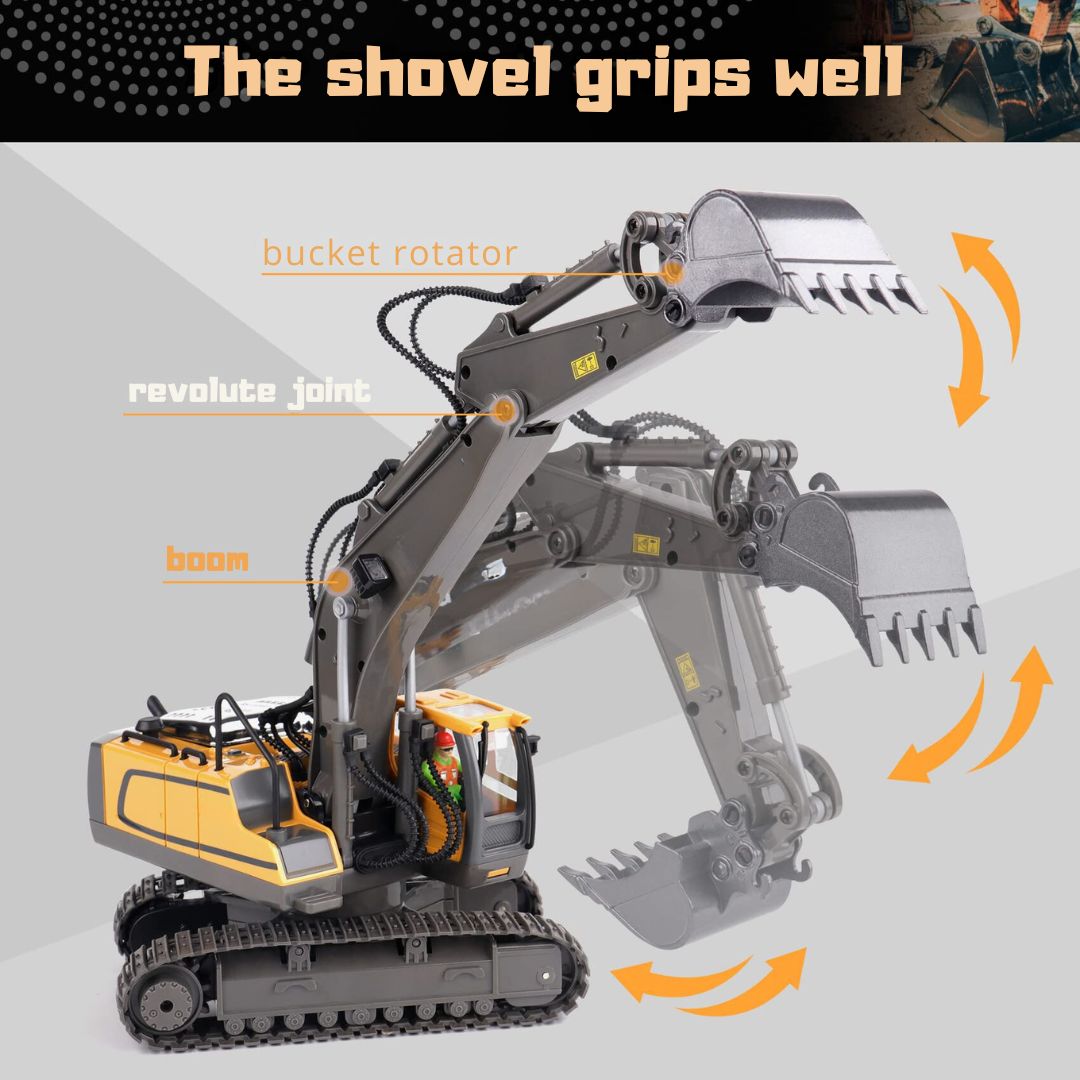 Premium Controlled Machinery - ConstructPro - Sensory Toys