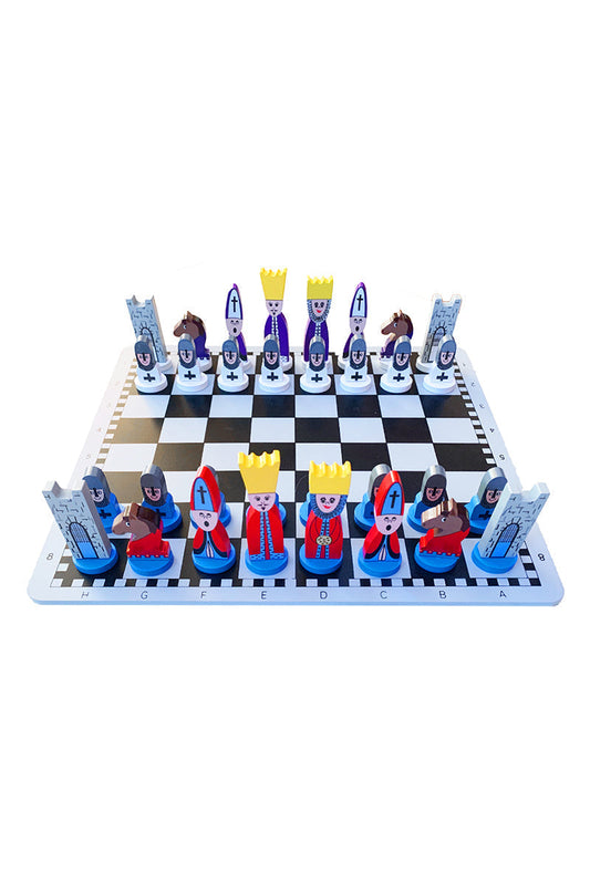 Premium Educational Wooden Chess Board Game Set