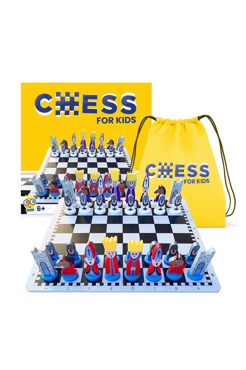 Premium Educational Wooden Chess Board Game Set