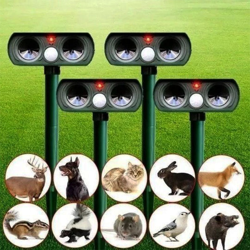 Premium Motion Sensor Animal Repeller for Garden Protection