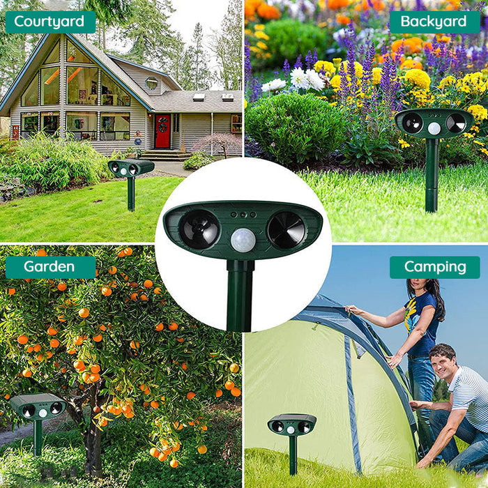 Premium Motion Sensor Animal Repeller for Garden Protection