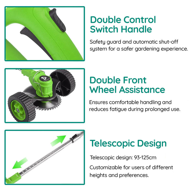 Premium Cordless Rechargeable Lawn Trimmer