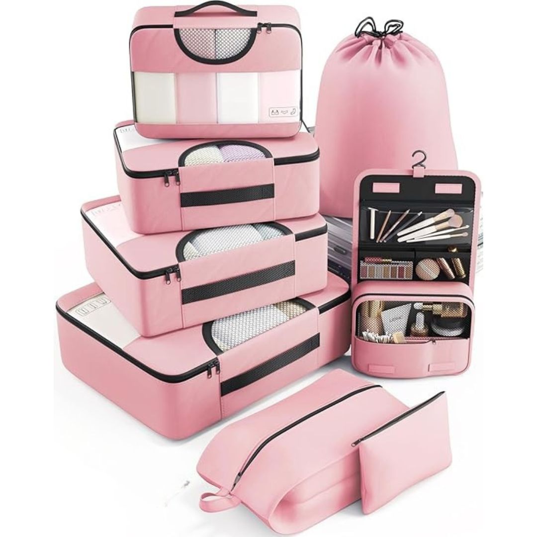 Premium Set Packing Cubes for Travel