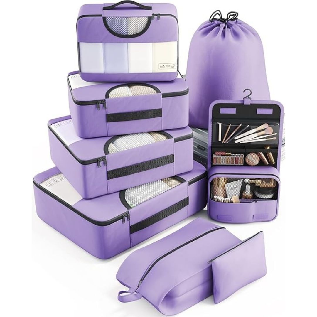 Premium Set Packing Cubes for Travel