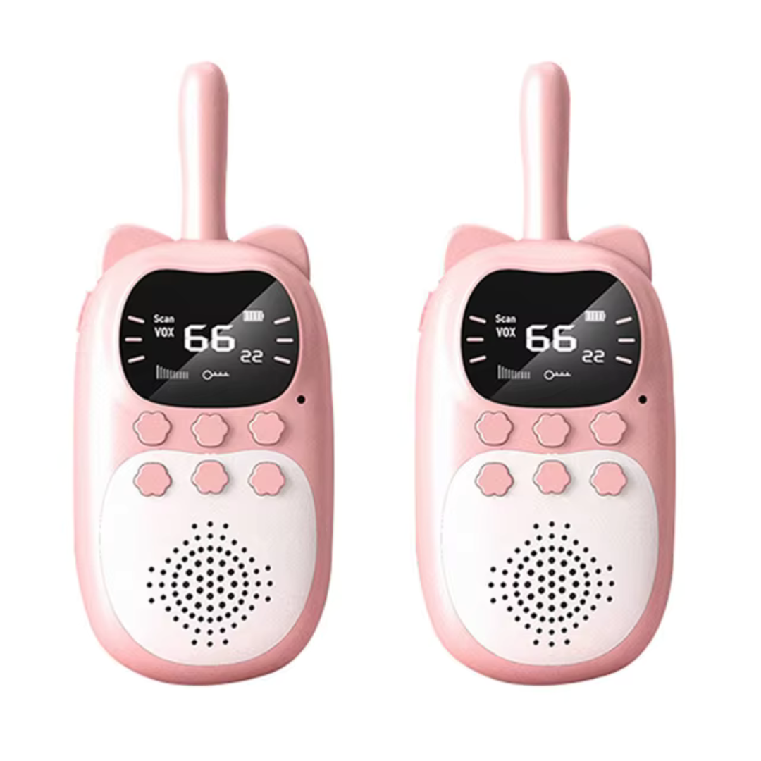 Premium Kids Walkie Talkie Set with LCD Screen