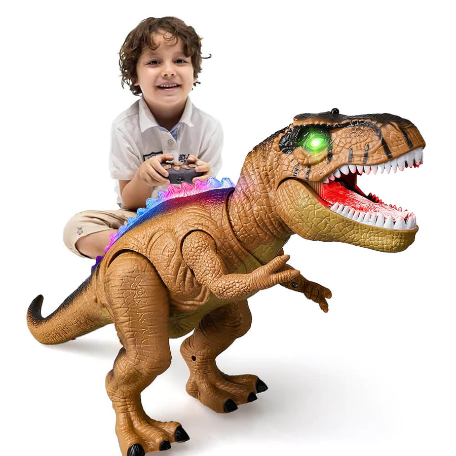 Premium Remote Control Walking Dinosaur Toy