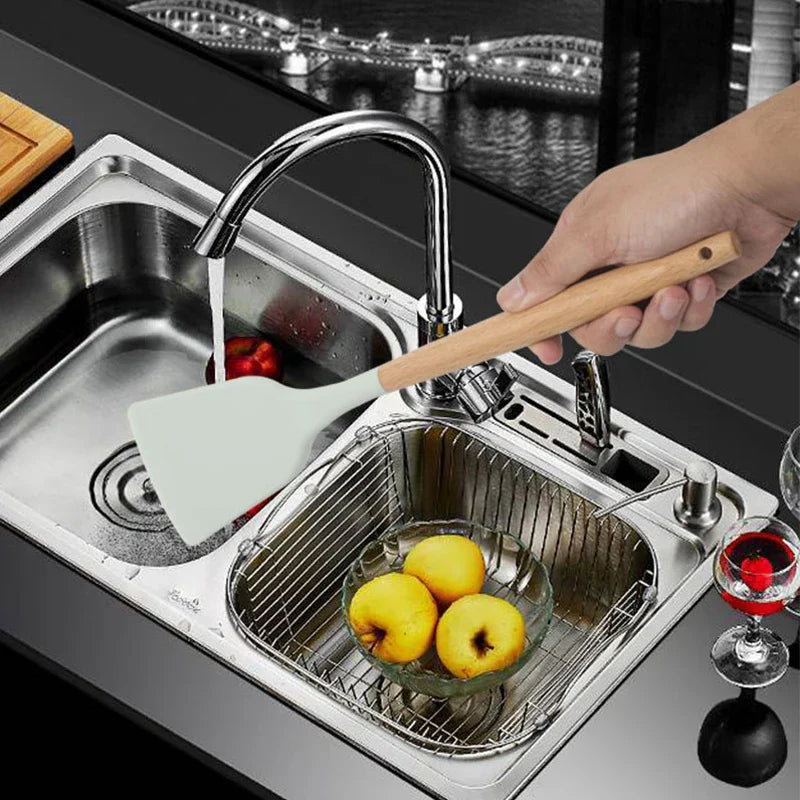 Premium Silicone Non-Stick Cooking Utensil Set