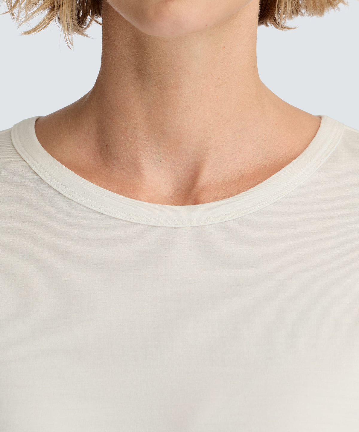 Women's Relaxed Merino Crew Neck T-Shirt