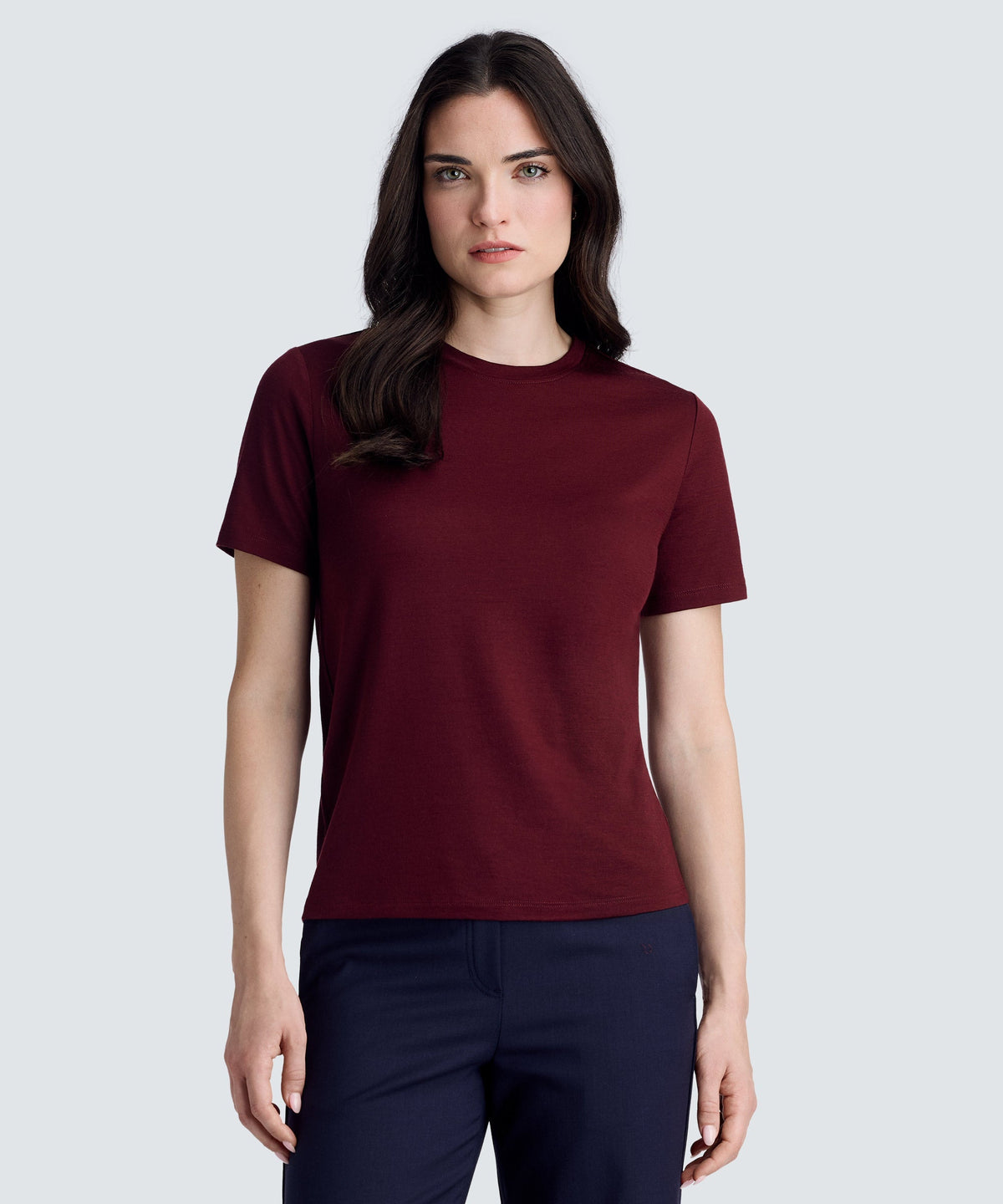 Women's Merino Crew Neck T-Shirt