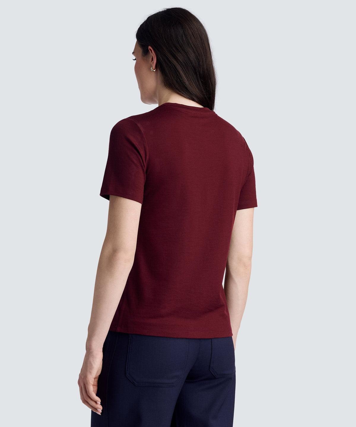 Women's Merino Crew Neck T-Shirt
