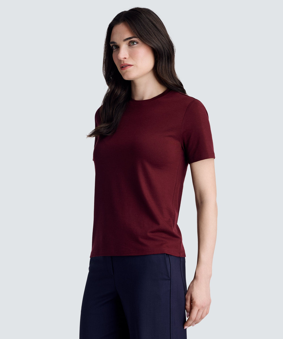Women's Merino Crew Neck T-Shirt