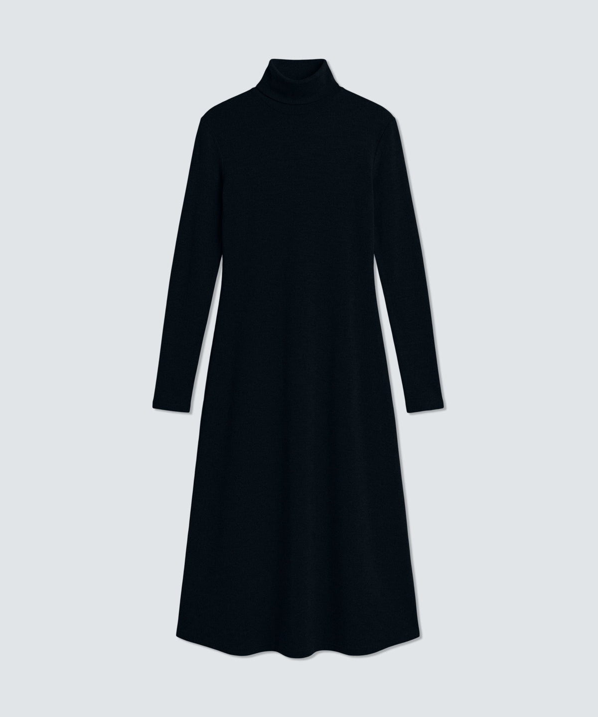 Women’s Merino Long Sleeve Turtleneck Dress