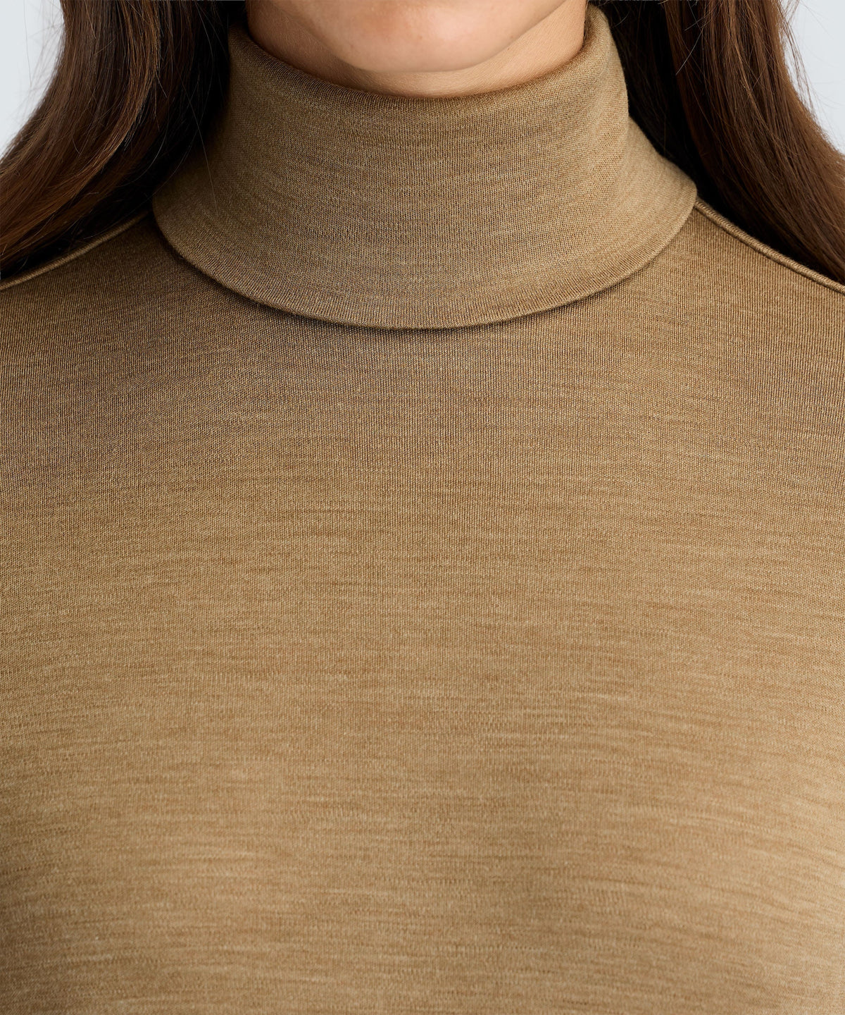 Women’s Merino Long Sleeve Turtleneck Dress