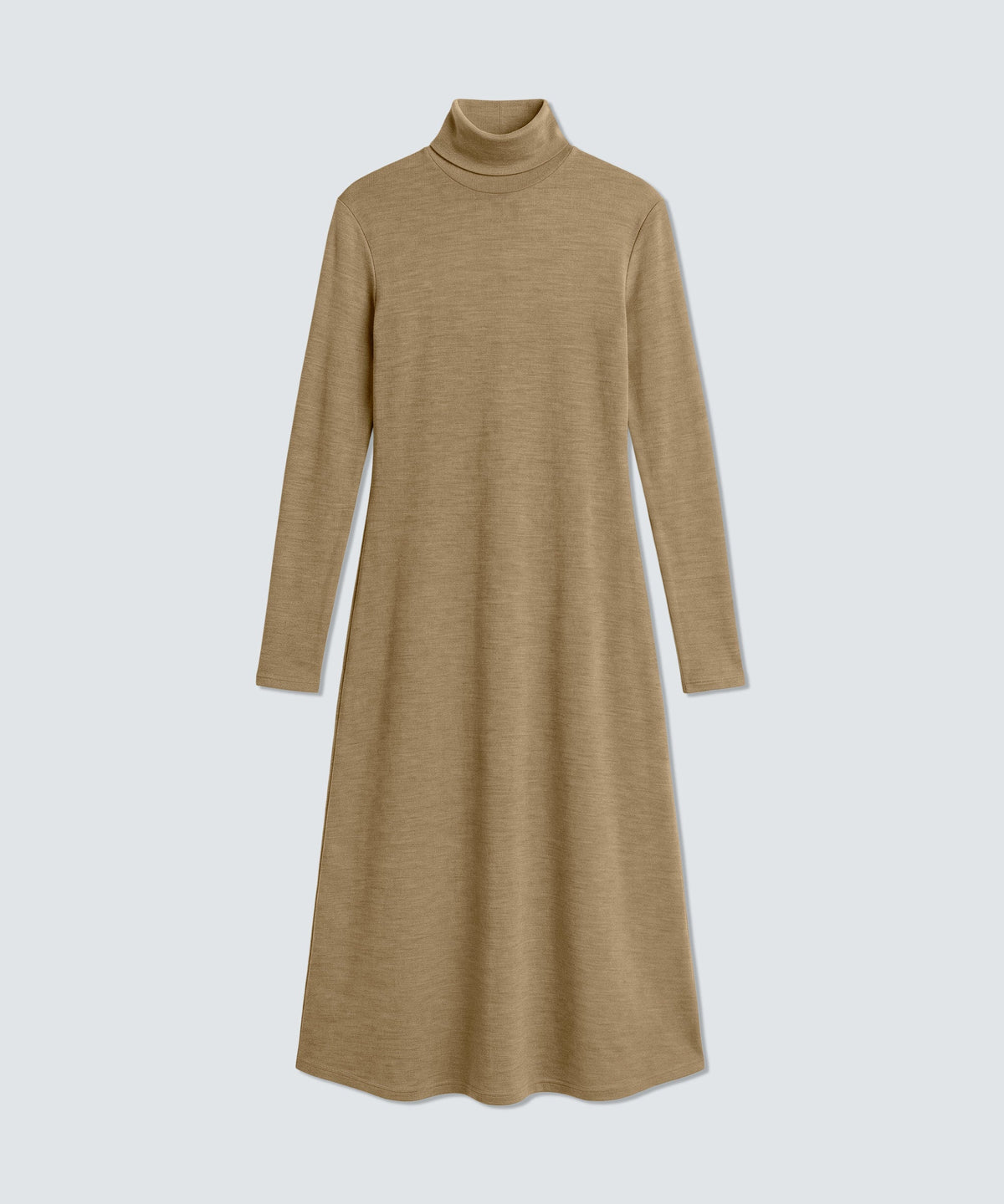 Women’s Merino Long Sleeve Turtleneck Dress