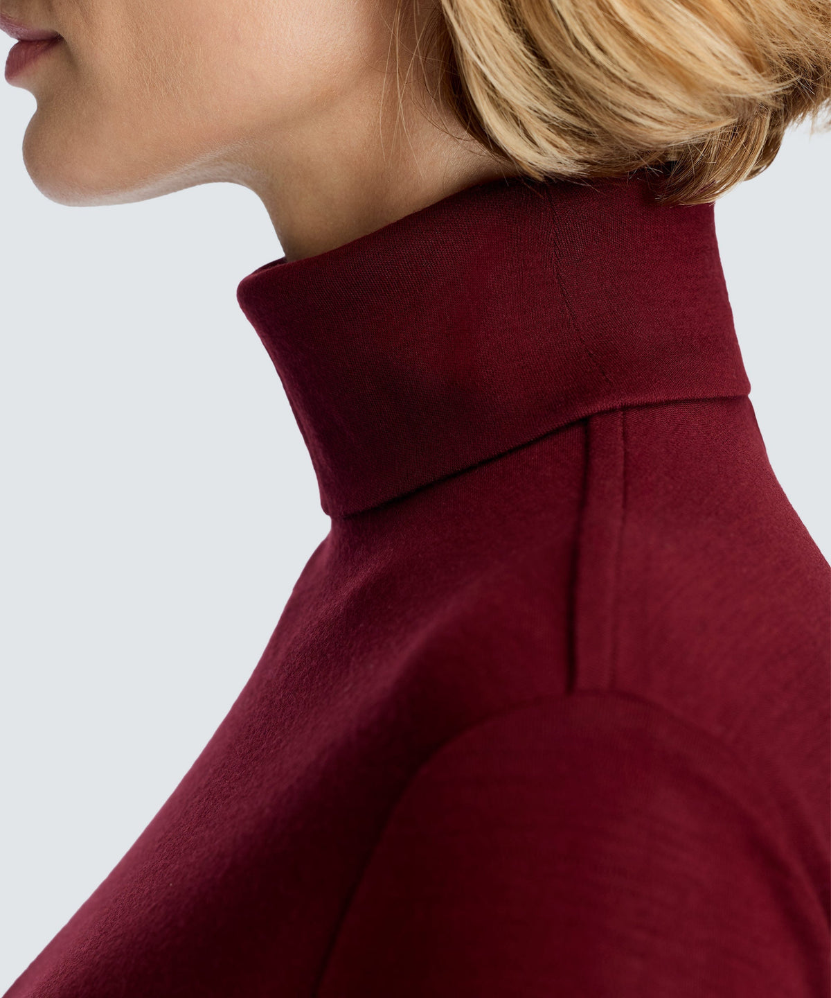 Women’s Merino Long Sleeve Turtleneck Dress