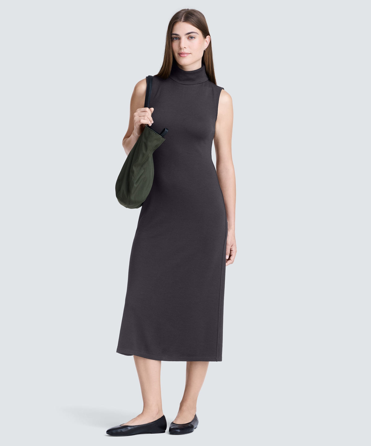 Women's Merino Turtleneck Dress
