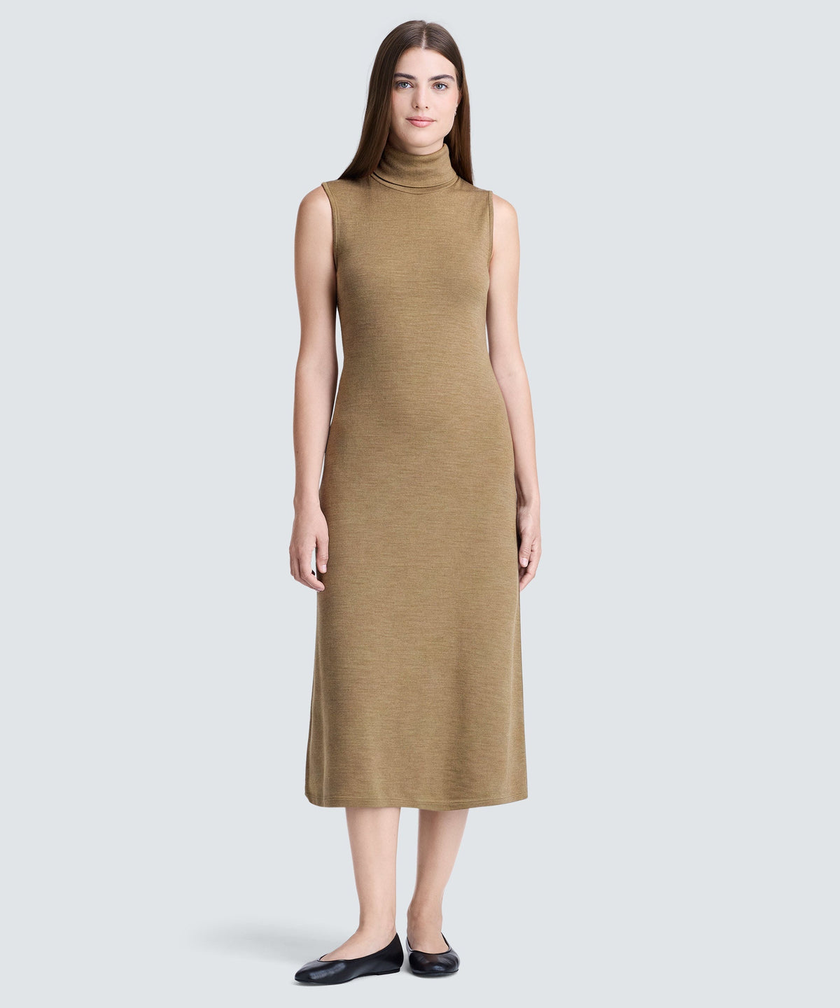 Women's Merino Turtleneck Dress