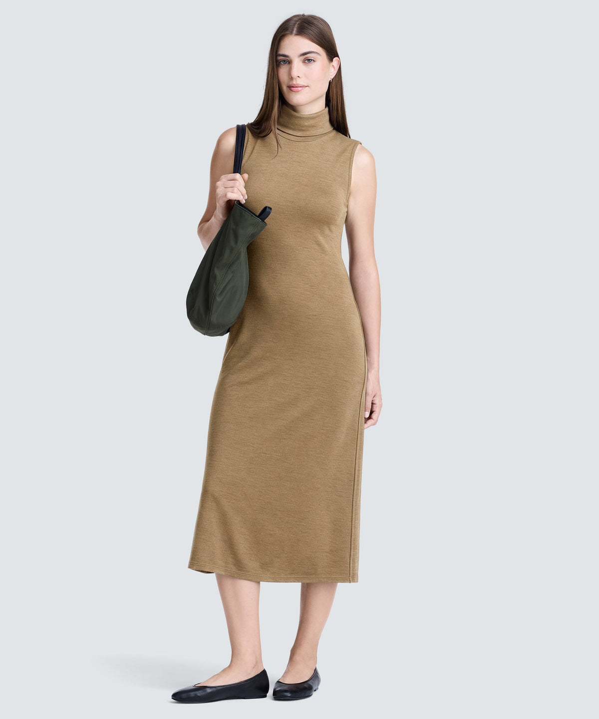 Women's Merino Turtleneck Dress