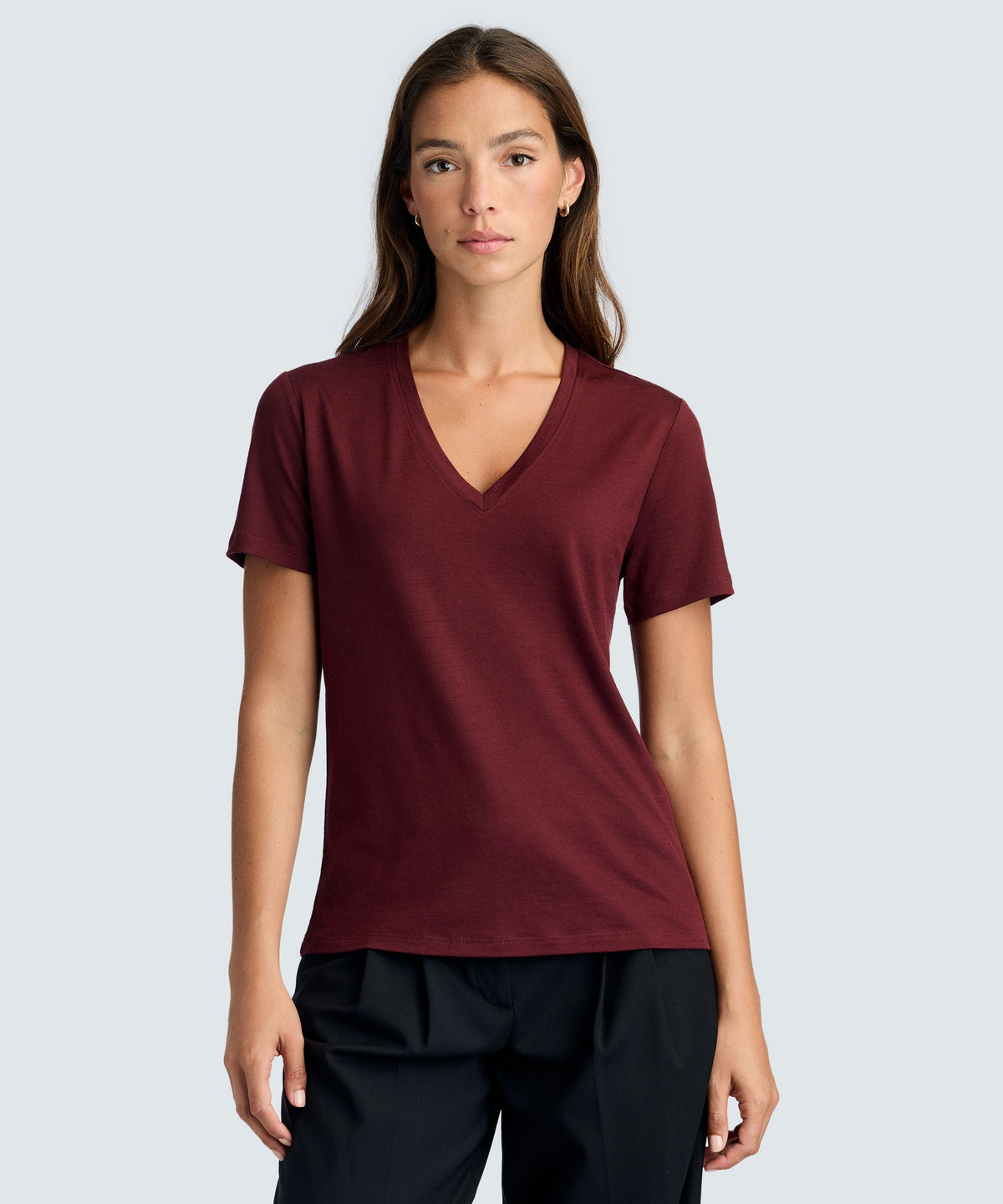 Women's Merino V-Neck T-Shirt