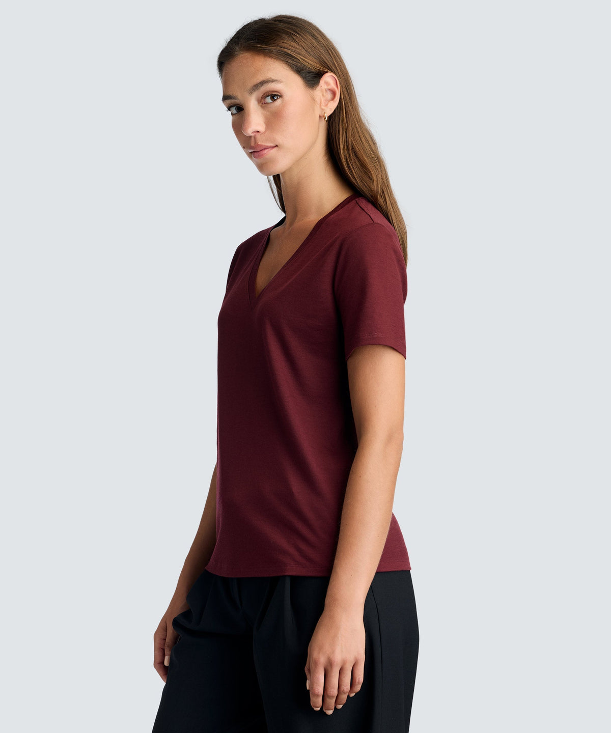 Women's Merino V-Neck T-Shirt