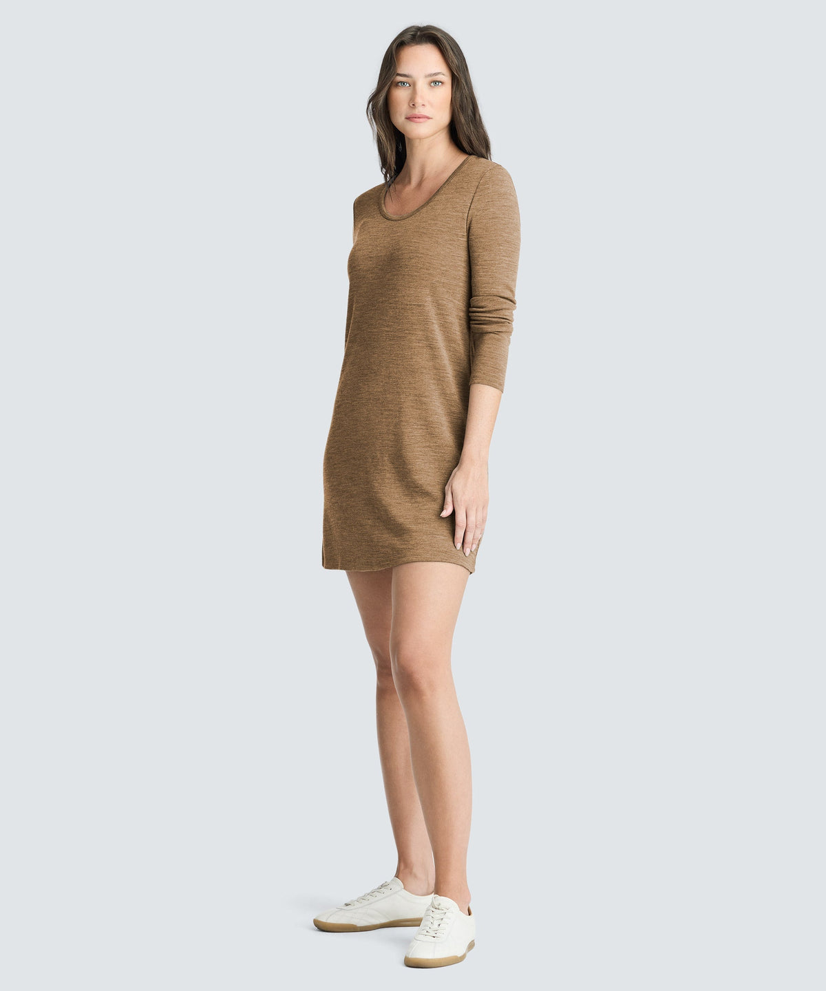 Women's Mini Merino Long Sleeve Dress
