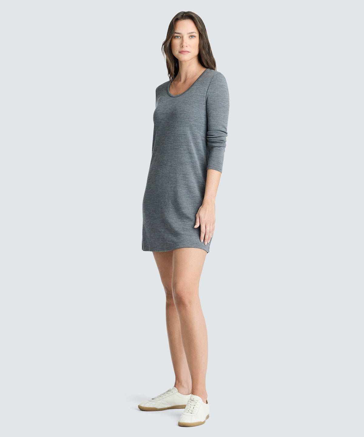 Women's Mini Merino Long Sleeve Dress