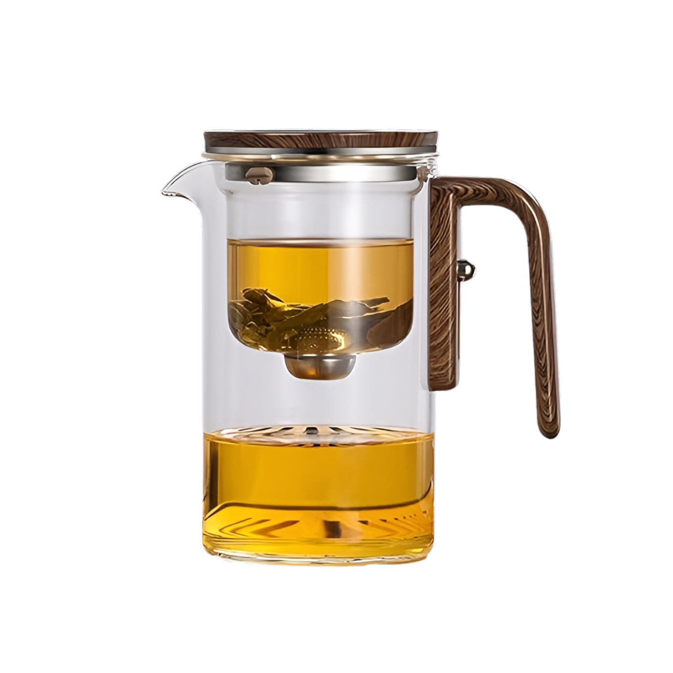 Premium Teapot with Wooden Handle