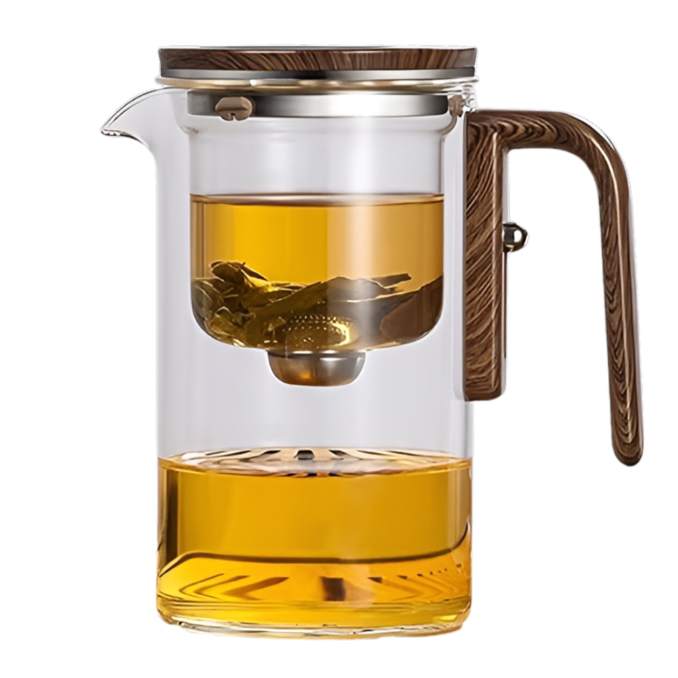 Premium Teapot with Wooden Handle