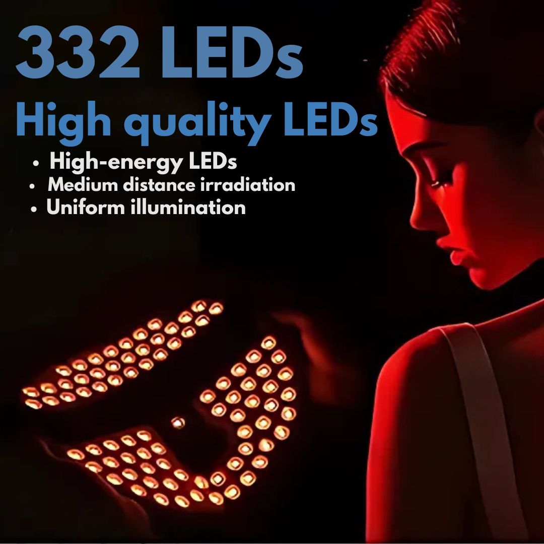 Premium Infrared Therapy Mask with Remote