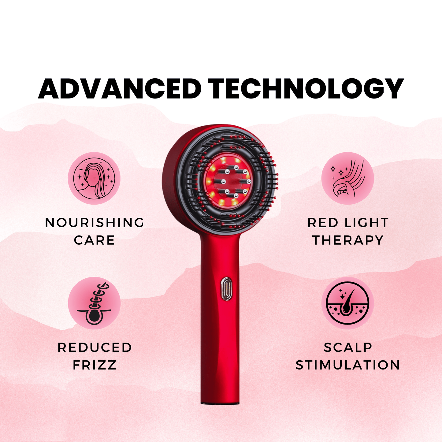 Premium Red Light Scalp Massager