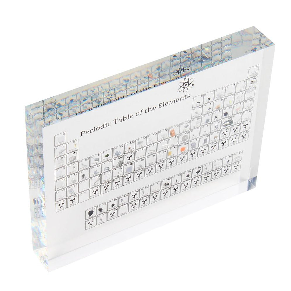 Premium Periodic Table With Real Elements