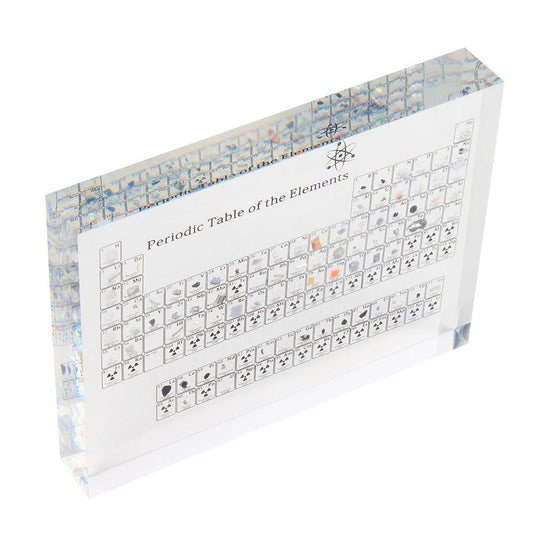 Premium Periodic Table With Real Elements