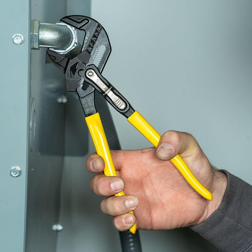 Premium Wrench, Adjustable Pump Plier and Smooth Parallel Jaws