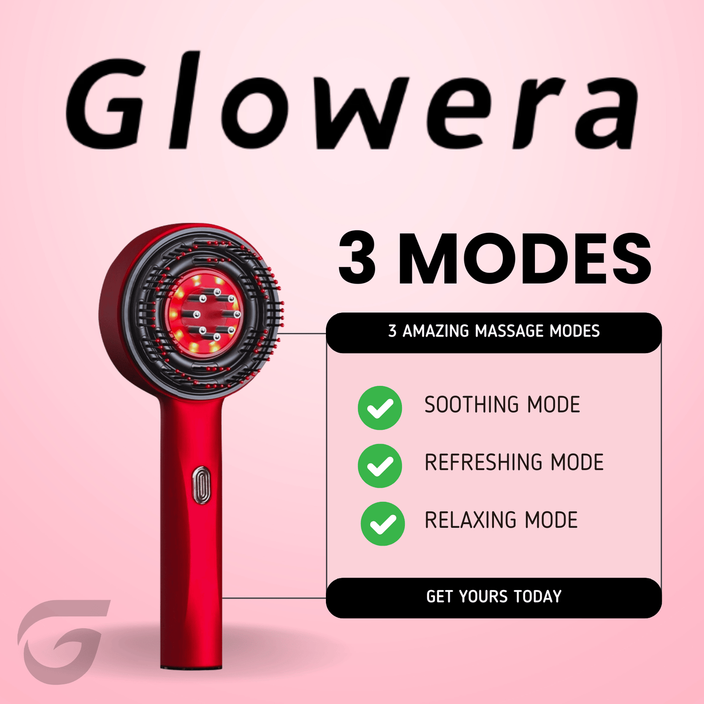Premium Red Light Scalp Massager