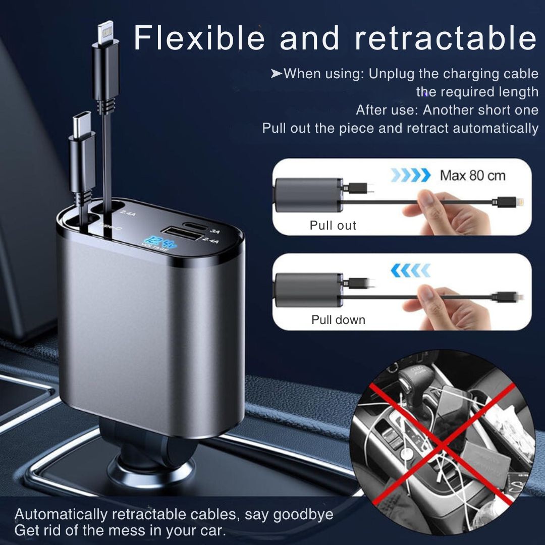 Premium in 1 Car Charger Adapter