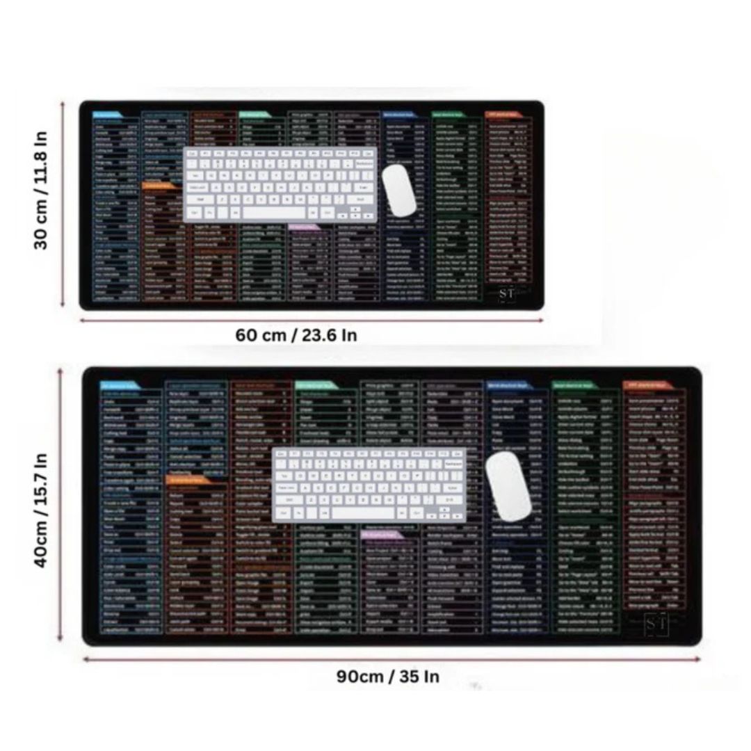 Premium Shortcut MousePad
