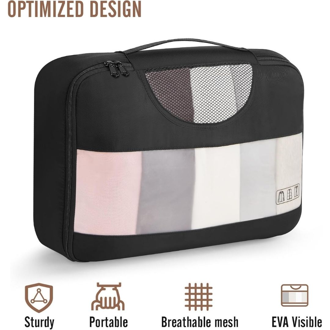 Premium Set Packing Cubes for Travel