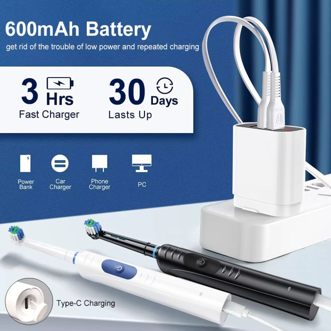 Premium Deep Cleaning Electric Toothbrush