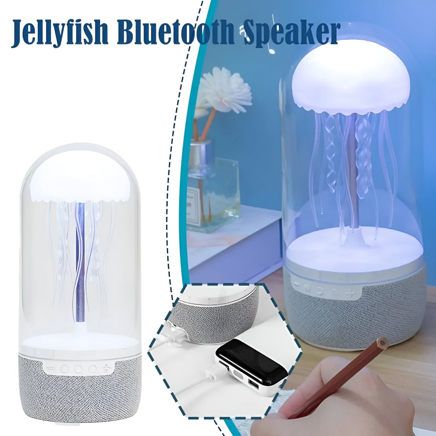 Premium Jellyfish Lamp Speaker