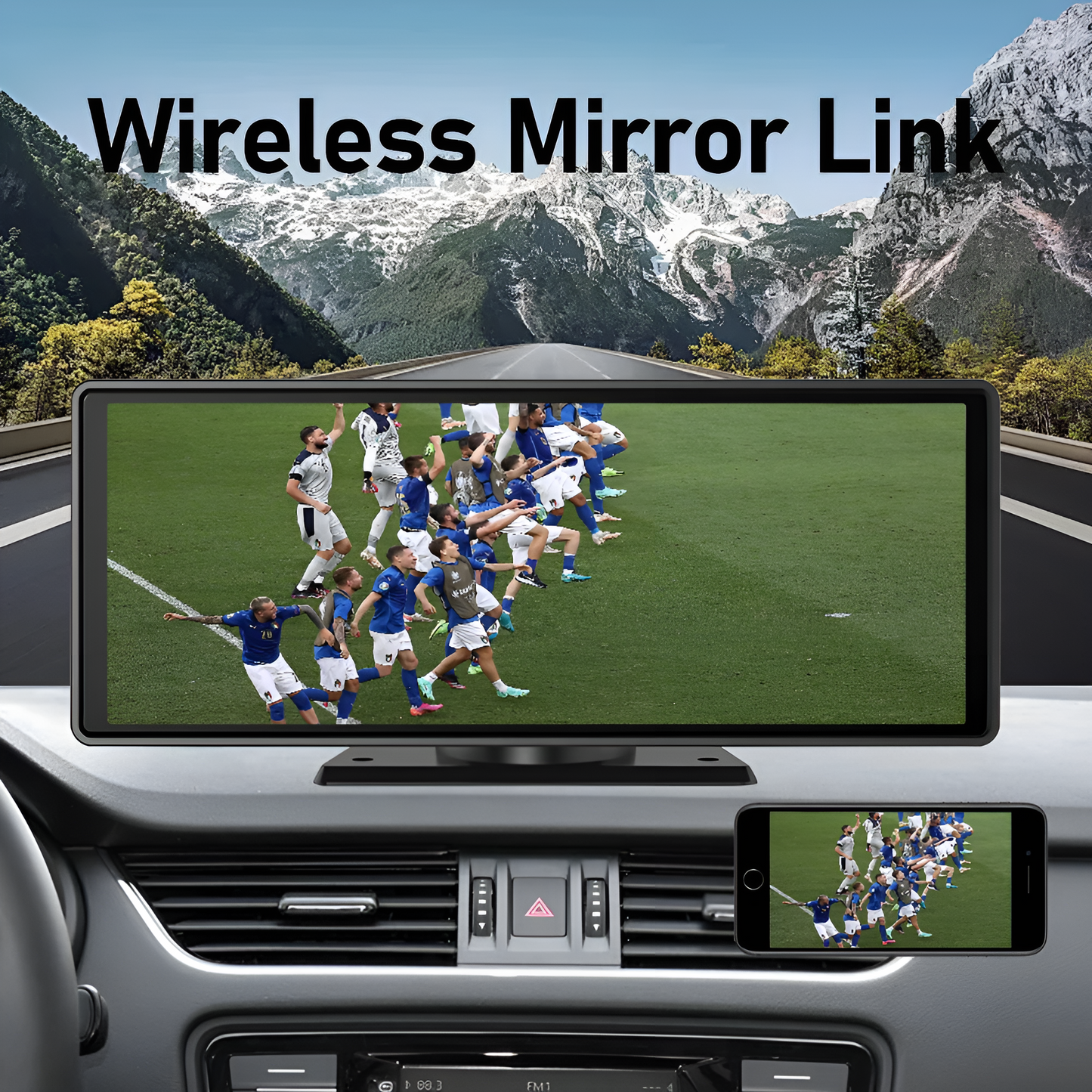 Premium Wireless Carplay Screen Stereo 10.3 inch HD