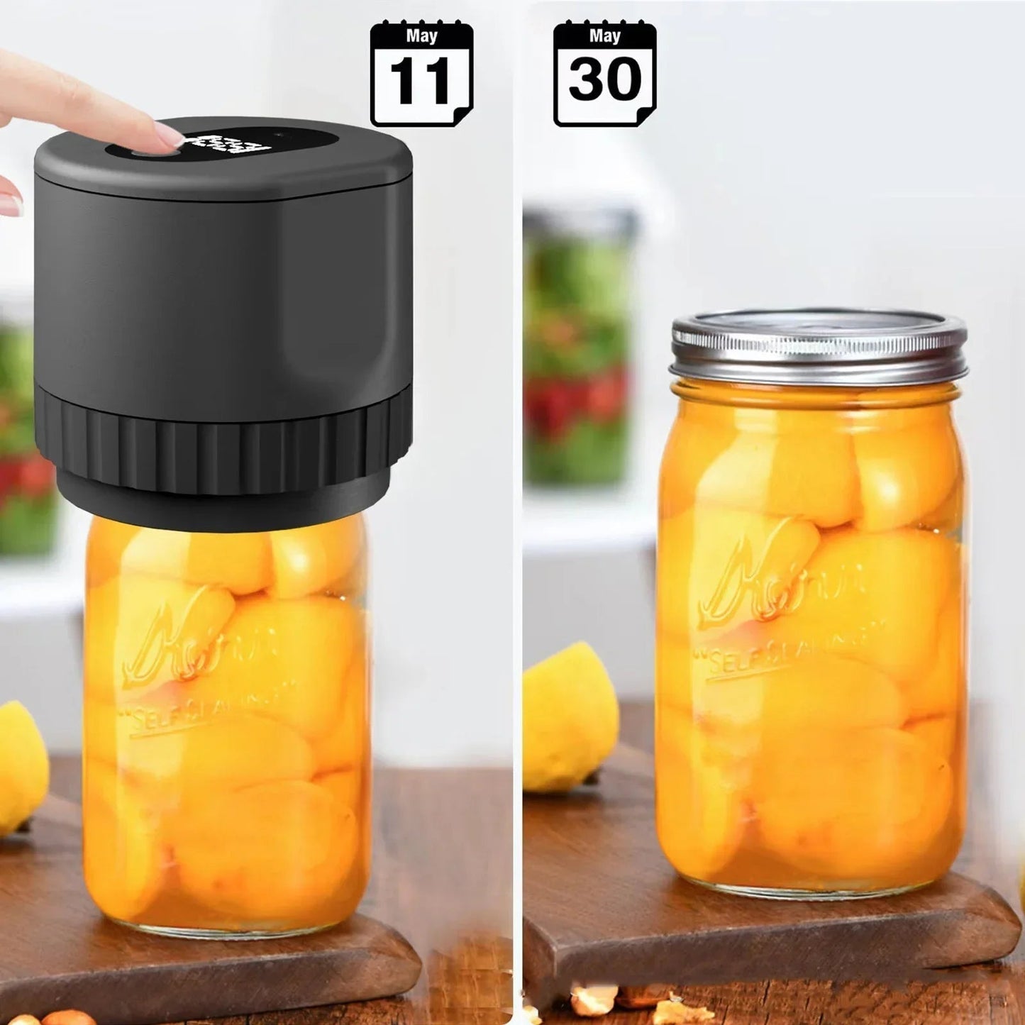 Premium Mason Jar Vacuum Sealer