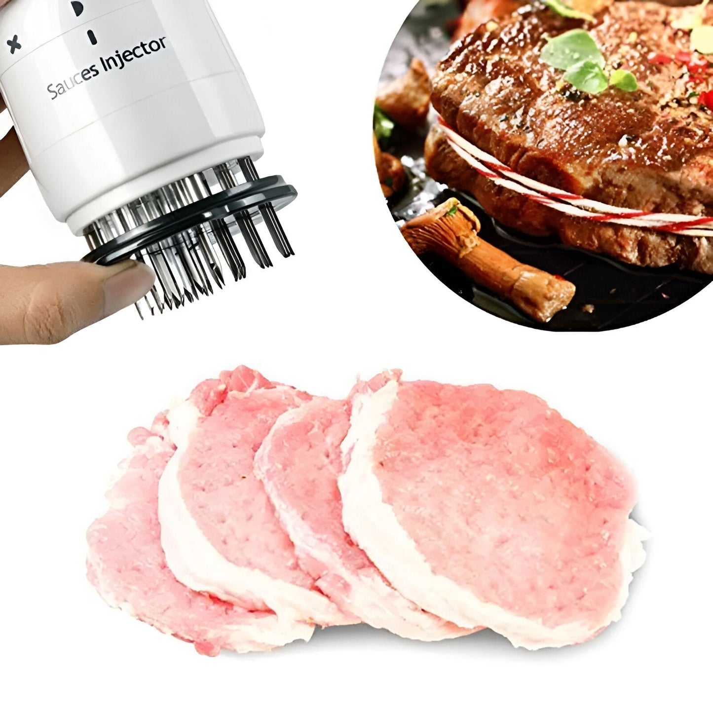 Premium Steel Meat Tenderizer