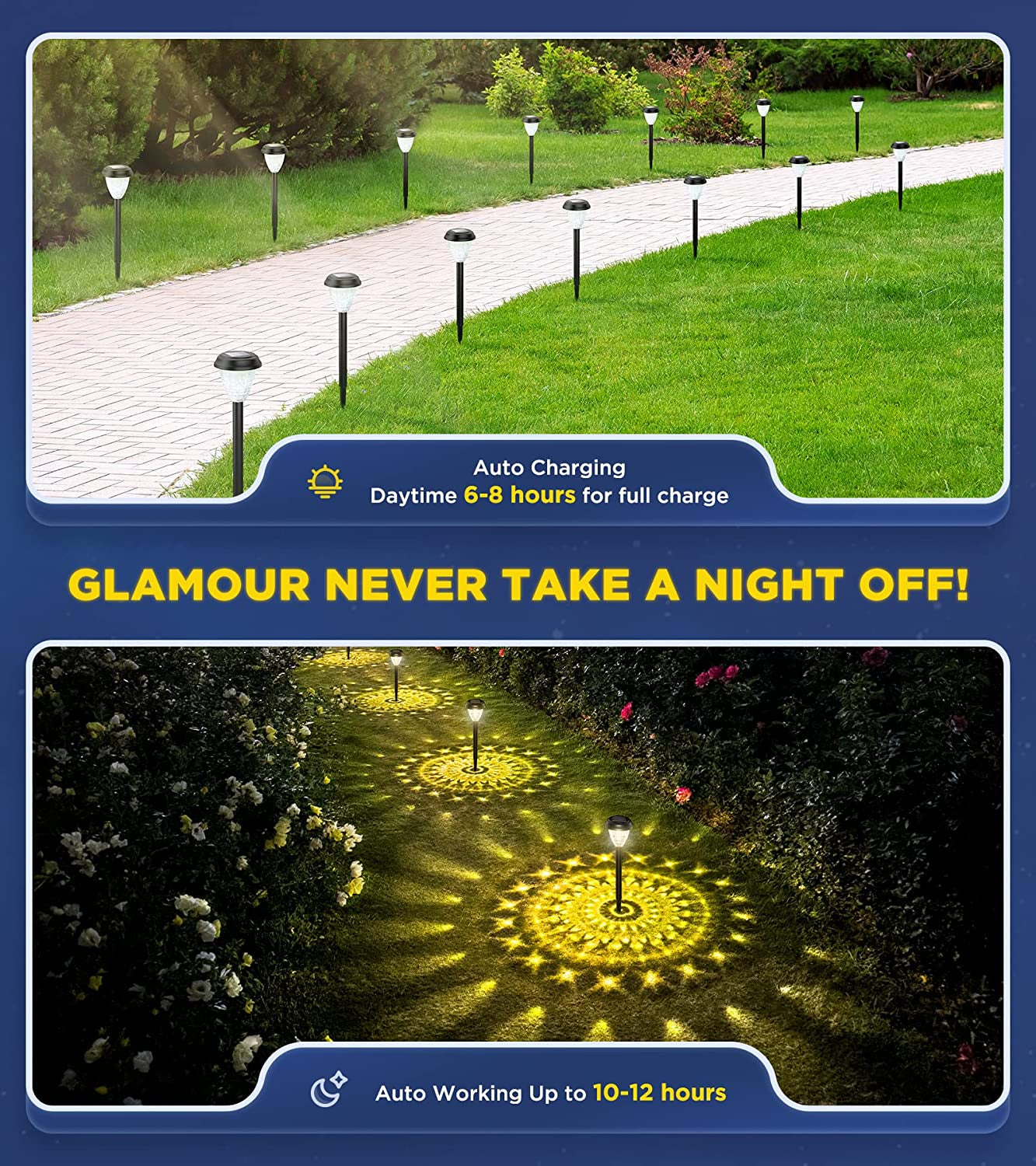 Premium Outdoor Lights Decorative 10 Pack