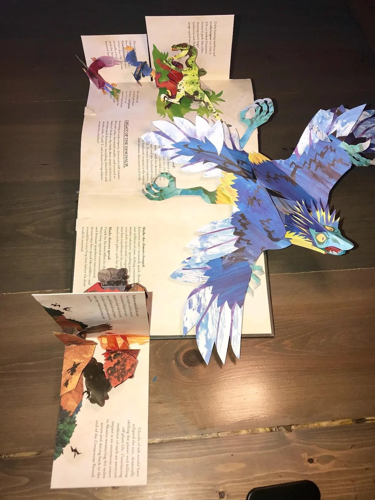 Premium Interactive Dinosaur Pop Up Book for Kids