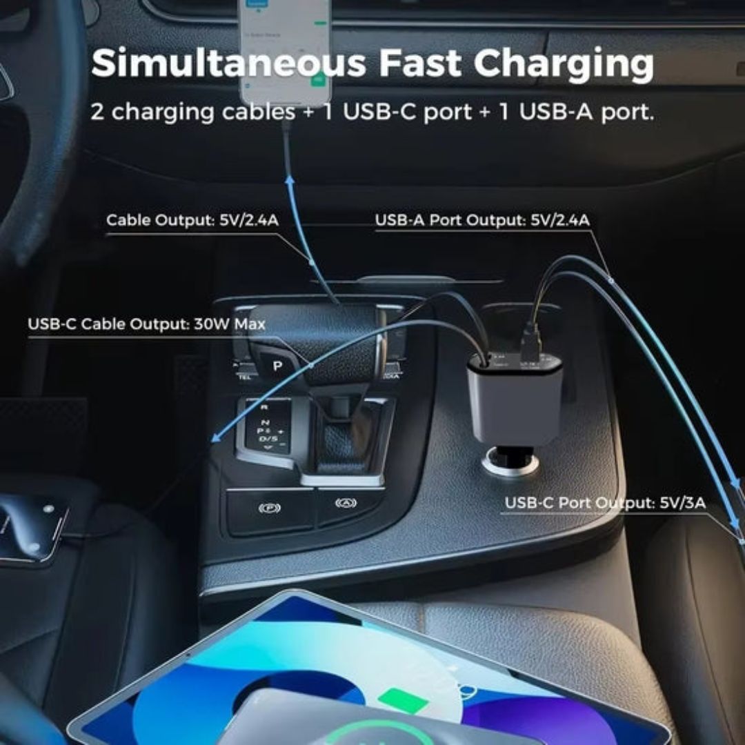Premium in 1 Car Charger Adapter