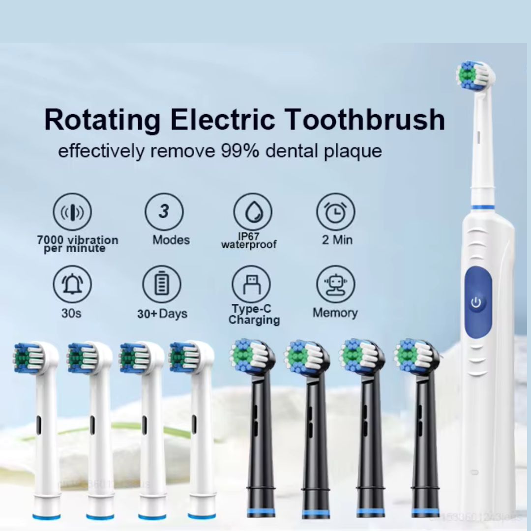 Premium Deep Cleaning Electric Toothbrush