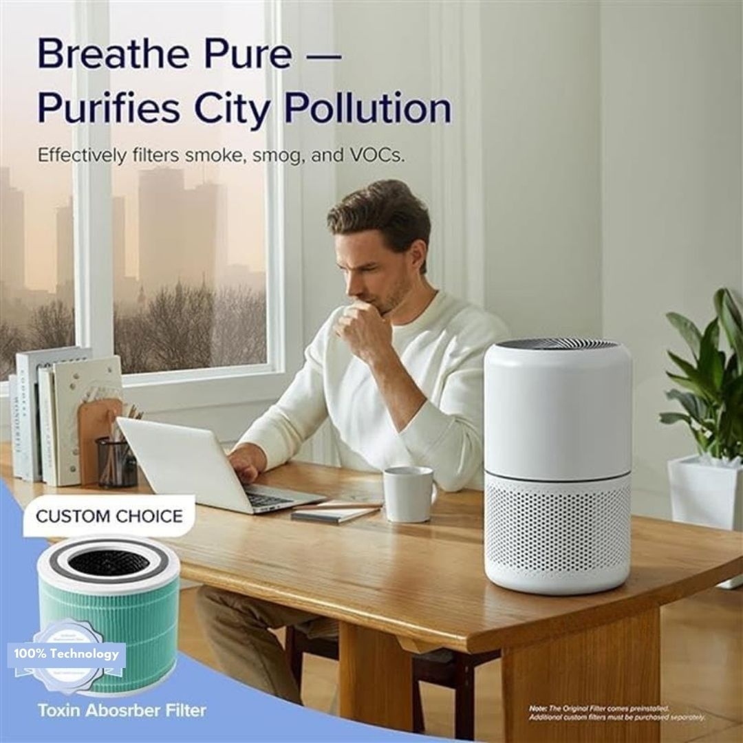 Premium Purifier for Home Allergies Pets Hair in Bedroom