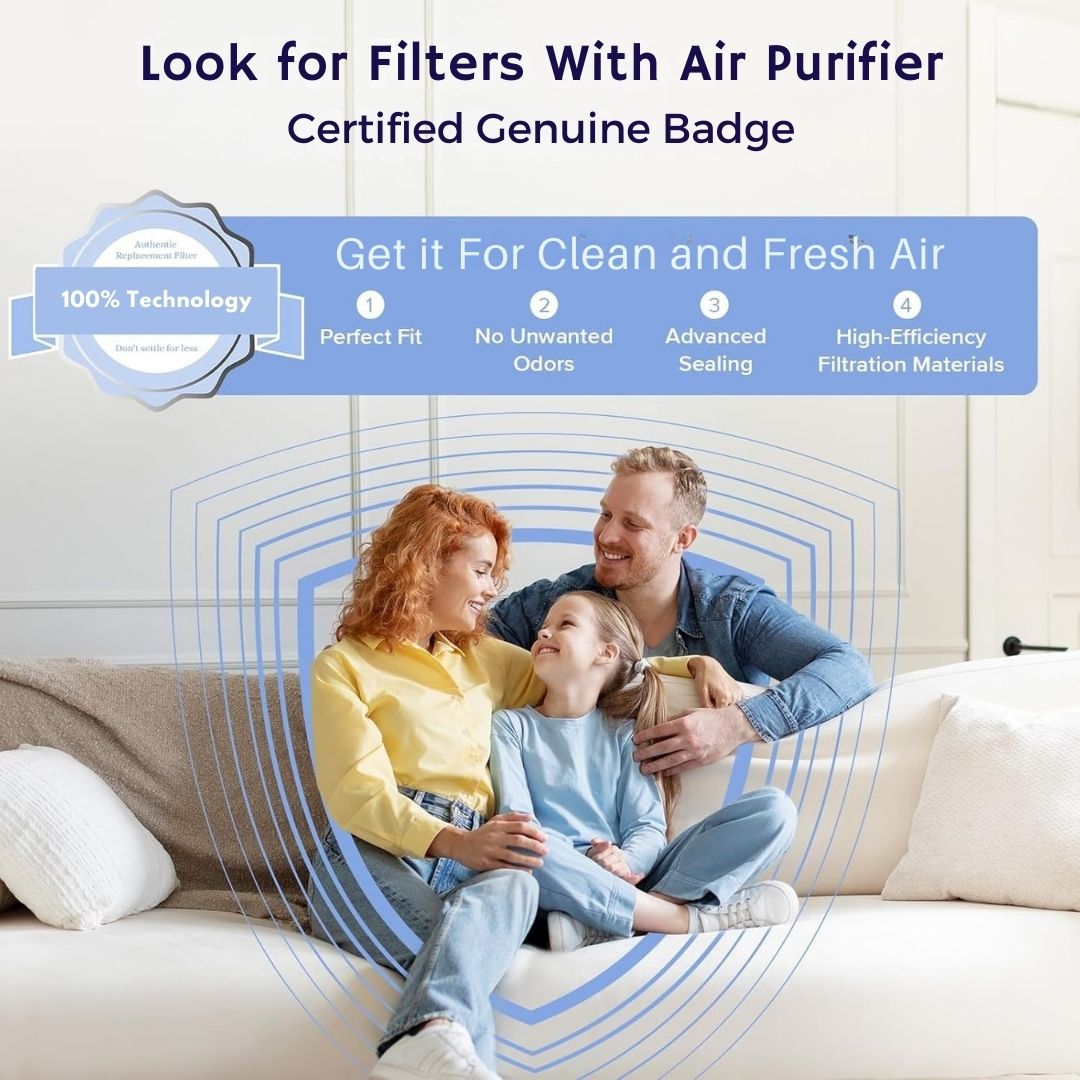 Premium Purifier for Home Allergies Pets Hair in Bedroom