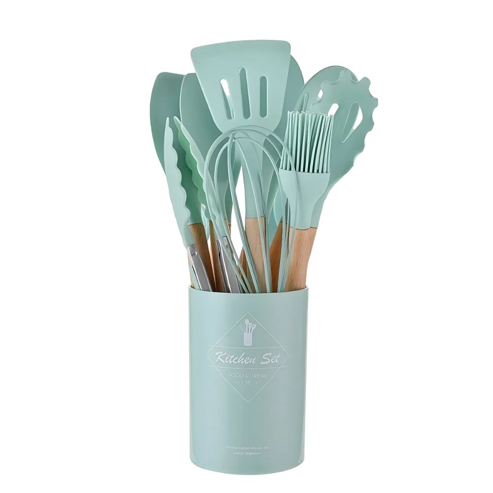 Premium Silicone Non-Stick Cooking Utensil Set